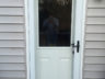 White door before after slider