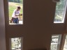 Workers make windows for home roofing window slider
