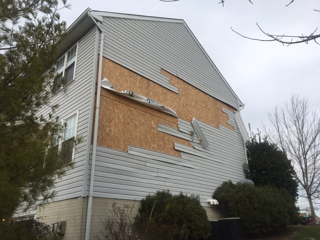 Recent Wind and Hail Damage in Carroll County