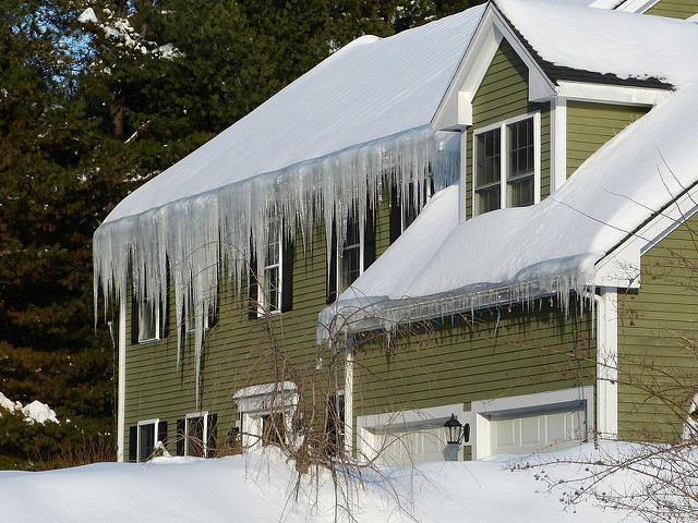 Why are There Icicles on my Roof?