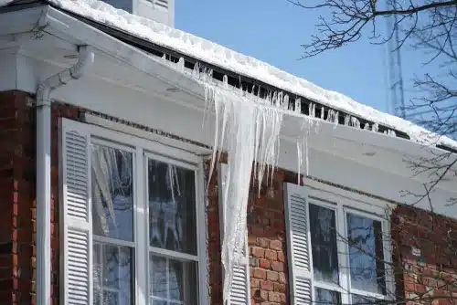 winter home repair ice